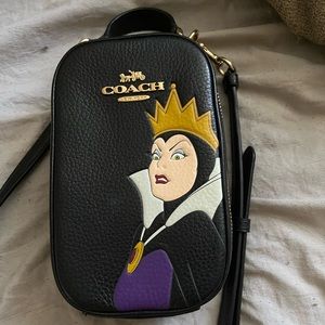 Disney x Coach Eva phone crossbody with evil queen